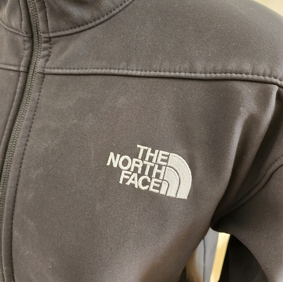 The North Face Ladies Black Soft shell jacket size xs - Picture 2 of 10